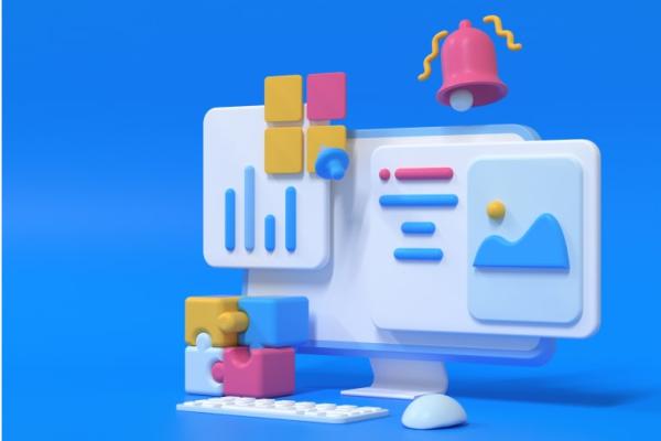 Location Tracking 3D Illustration